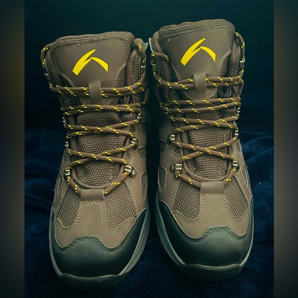 Upsolo Men's Mid Waterproof Hiking Ankle Boots Trekking Backpacking, size 9.5 - Picture 3 of 5